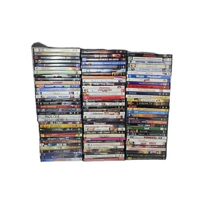 100 DVD Movies! Wholesale Assorted Used DVD Lot in Good Condition with Cases