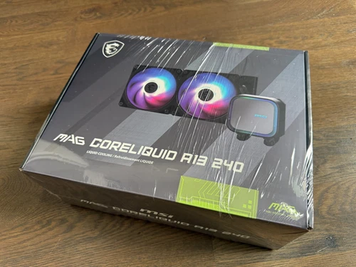 MSI Mag Coreliquid A13 240 AIO Liquid Cooling Black RGB **NEW, SEALED**