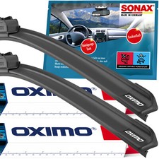 OXIMO Scheibenwischer Set vorne Jaguar S-Type II 2 X200 10.01-03.08 +SONAX-Tuch