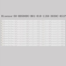 11 Tiras LED para Hisense_50_HD500DU_B01_010_11X6_3030C_6S1P 50H6C 50H7GB