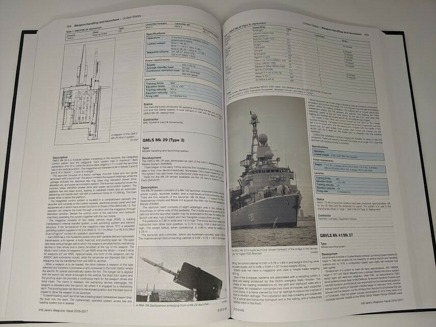 IHS Jane's Weapons: Naval 2016 2017 - MINT CONDITION | eBay
