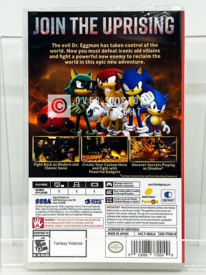 ♢新品未開封❣️Sonic Forces (輸入版:北米) - Switch Amazon.co.jp