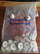 2 Vintage Rubber Bicycle Parts Made In Italy Olympic Rings Unknown Item ( pump)