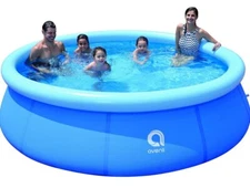 Avenli 10' x 30' Easy Install Top Ring Inflatable Outdoor Above Ground Pool