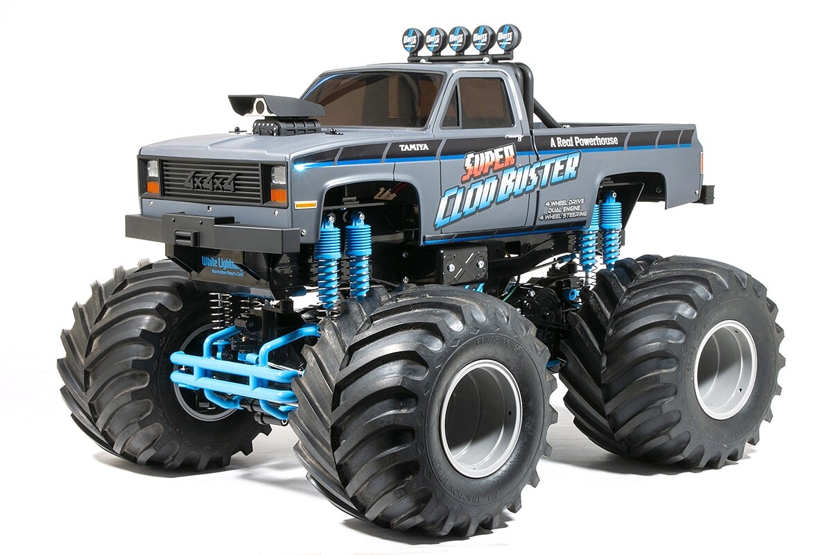 Tamiya 92437-60A RC 1/10 Super Clod Buster Gray Edition 4x4x4 Pick