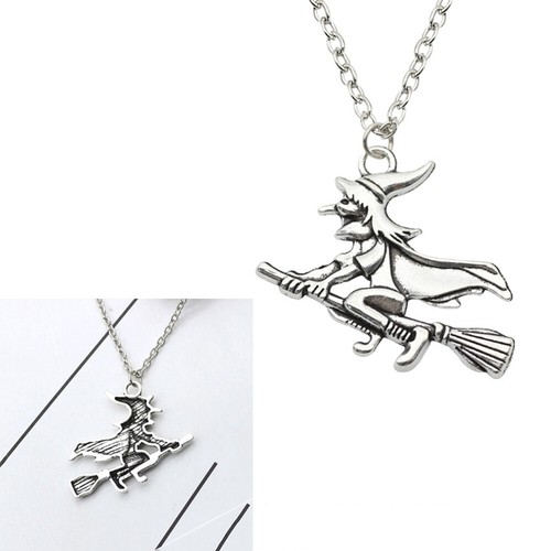 3pcs Necklace Witch Necklace Fashion Necklace Halloween Witch Pendant ...