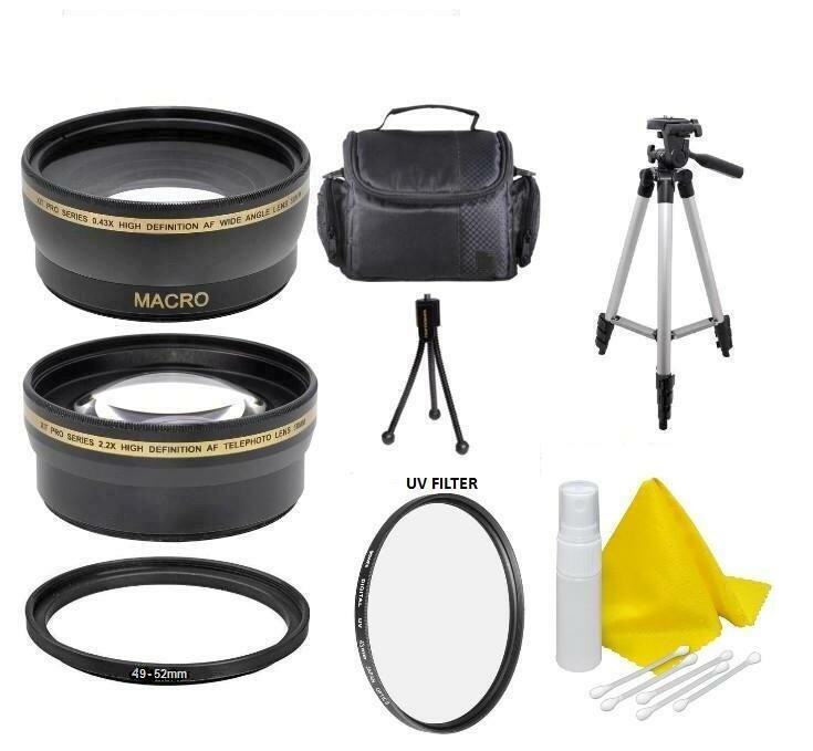 Accessory Pro Series Kit for Canon Vixia HF R800, HF R82, HF R80