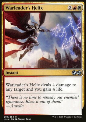 Magic the Gathering MTG Warleader's Helix (210) Ultimate Masters   LP