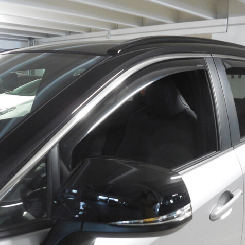 Car Lux AR03013 - Deflettori d'aria antivento anteriori per 159 4 porte dal 2005