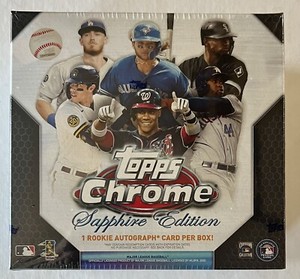 2019 Topps Chrome Sapphire Box for sale | eBay