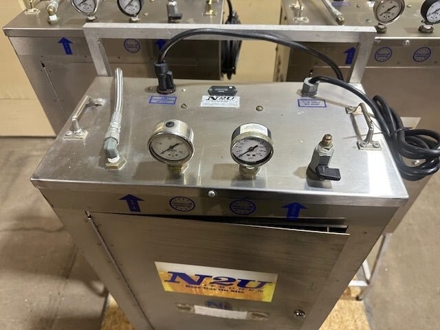 * LOT OF 3* N2U WITH JUN-AIR OF322" HD COMM NITROGEN GENERATED BEER GAS ON SITE