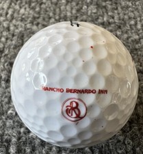 Rancho Bernardo Inn Golf Club Logo Display Golf Ball Golfing Memorabilia