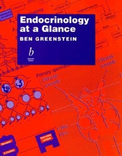 Endocrinology at a Glance by Greenstein, Ben Paperback Book The Cheap Fast Free - Imagen 1 de 2