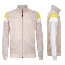 KAPPA 222 Band Merez Slim Men's Jacket Knitted Brushed Fleece Suit Unisex