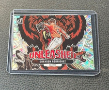 2023 Panini Donruss Grayson Rodriguez Rookie Unleashed Silver SP 204/349