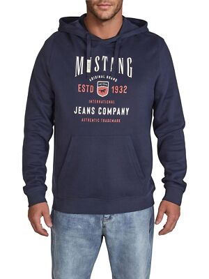 MUSTANG Bennet Men's Hoodie, Regular Fit, Hooded Pullover