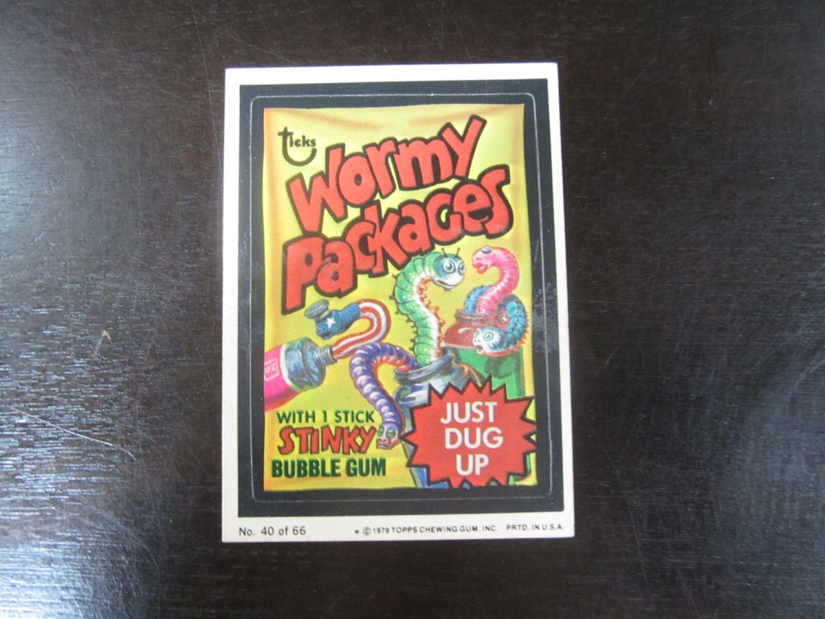 1979 Topps Wacky Packages # 40 Wormy Packages (B67) | eBay
