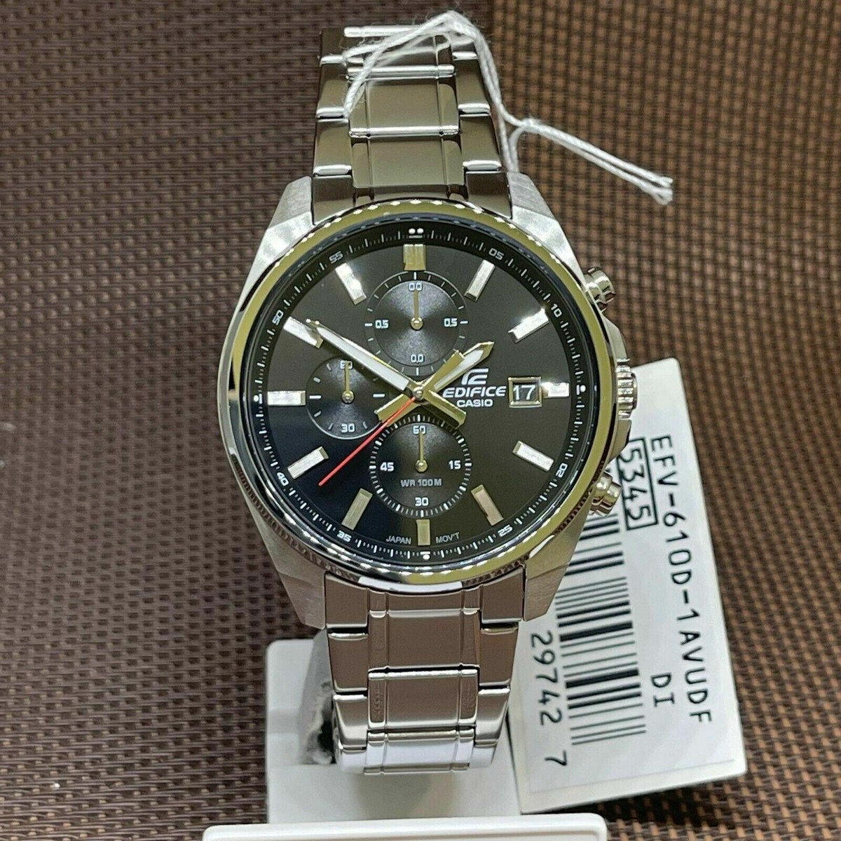 CASIO EDIFICE ステンレススチール 時計 時計コレクション | CASIO