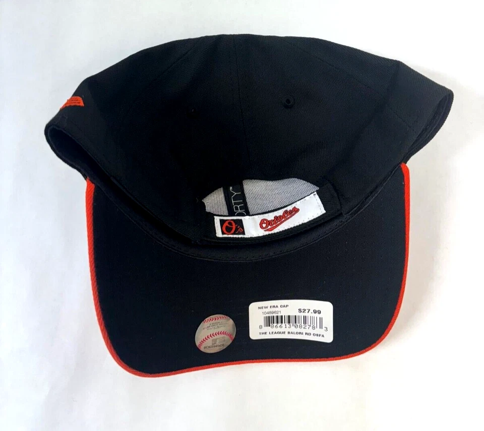 Chapéu ajustável Baltimore Orioles MLB NE The League Road ~ Preto/laranja - Imagem 4 de 4