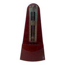    Vintage Seiko Prestissimo Metronome Red Plastic Japan WORKS NO COVER LT1 