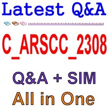 Best Exam Practice Material for C ARSCC 2308 Exam Q A