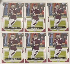 2021 KJ COSTELLO ROOKIE LOT OF 6 MISSISSIPPI STATE 