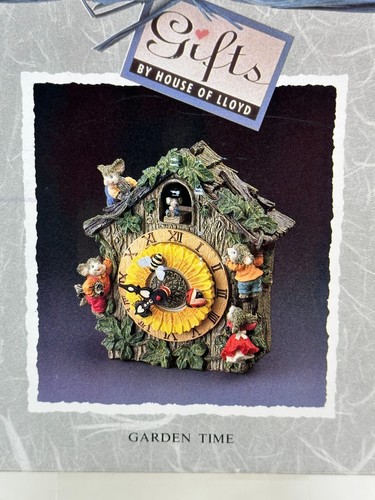 House of Lloyd reloj de cuco caja de música casa ratón vintage 1996 - Imagen 13 de 15