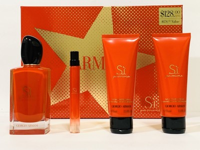 giorgio armani miniature female fragrance gift set