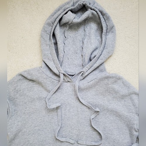 Alo Yoga Slay Long Sleeve Gray Hoodie Sweatshirt szS - Picture 10 of 16