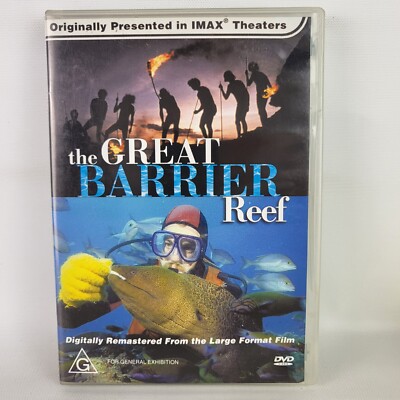 Imax - Great Barrier Reef (DVD, 1981) Very Good Condition Region 4
