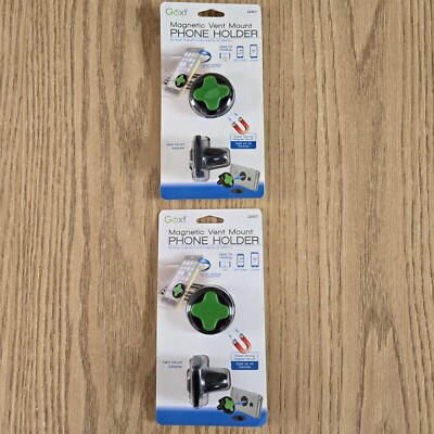  GOXT  (X2)  23457   Magnetic Vent Mount   Phone Holder   New In Box