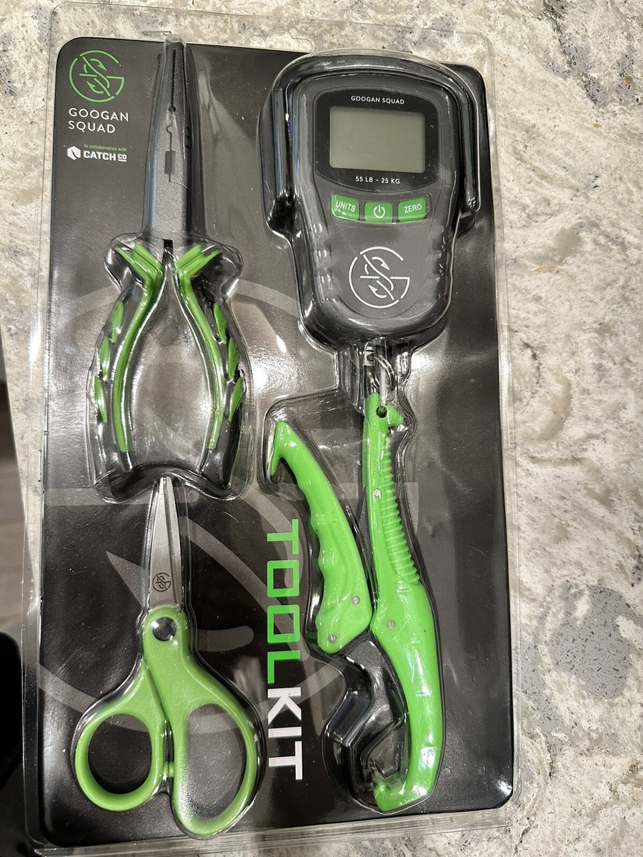 Googan Squad Tool Combo Best Multi-tool Fishing Kit: Ice, Surf