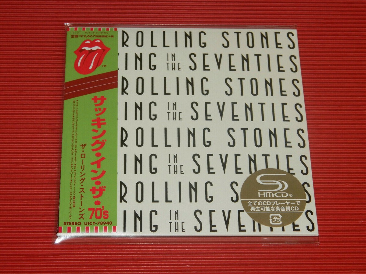 4BT 2019 ROLLING STONES Sucking In The Seventies JAPAN MINI LP SHM 