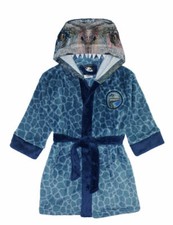 Jurassic World Boys Plush Robe Size 2T 3T 4T 5T 4/5 6/7 8 10/12