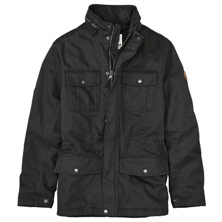 NWT Men&#039;s Shelburne M65 Insulated Jacket Hidden Hood A1PM6 Black |