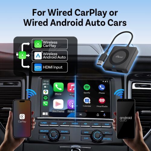 Ottocast Car TV Mate Pro HDMI Input Multimedia Carplay Adapter for TV Stick USB - Picture 13 of 13