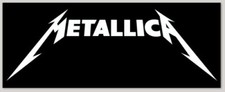 METALLICA BUMPER STICKER DECAL