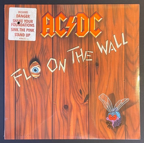 AC/DC Fly On The Wall SEALED ORIG 1985 US VINYL LP Atlantic w/HYPE ...