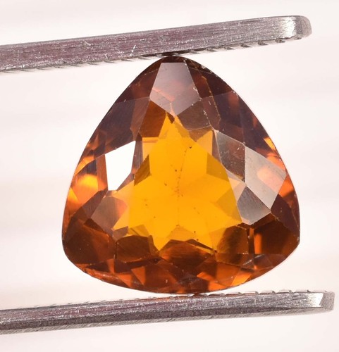 7.95 Ct Natural Dark Orange Hessonite Garnet Certified AAA Loose Gemstone - Picture 1 of 9