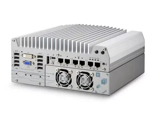 Nuvo 9160GC PoE Ruggedized AI Computer I5-12500TE, DDR5-16GB-WT48-1K Inference - Picture 2 of 2