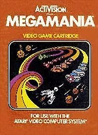 MegaMania (Atari 2600, 1982) Non TESTED! (Cartridge In Great Shape