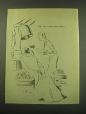 1953 Cartoon by Anton (Antonia Yeoman) - Why, you're looking better already