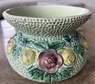 Ceramic spiton titled 'Rozane Floral' by Roseville Pottery — photo 1