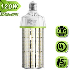 LED Corn Light Bulb 120W for Warehouse Factory Workshop 5000K Daylight Lighting