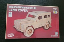 Brand New & Sealed - Woodcraft Construction Kit Land Rover P323