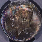 1964 P Kennedy Half Dollar PCGS MS65, Toned, FREE SHIPPING