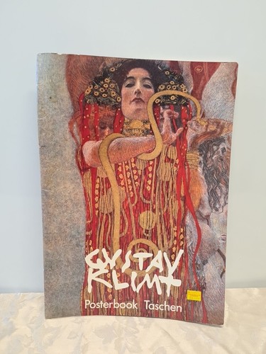 GUSTAV KLIMT 6 PLAKATE 31×44 cm TASCHEN POSTER BOOK 1993 Vintage - Bild 1 von 8