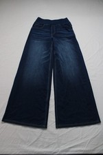 Halara Women's Petite High Waisted Baggy Wide-Leg Jeans AC2 Frost Blue Size: PXS