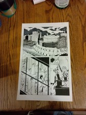 Compu-M.E.C.H. Original Comic Book Artwork Issue #28 Page #12 By Theodore Riddle