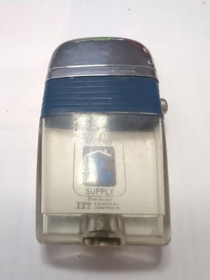 Vintage Scripto Vu-Lighter Record Supply Advertising No Spark